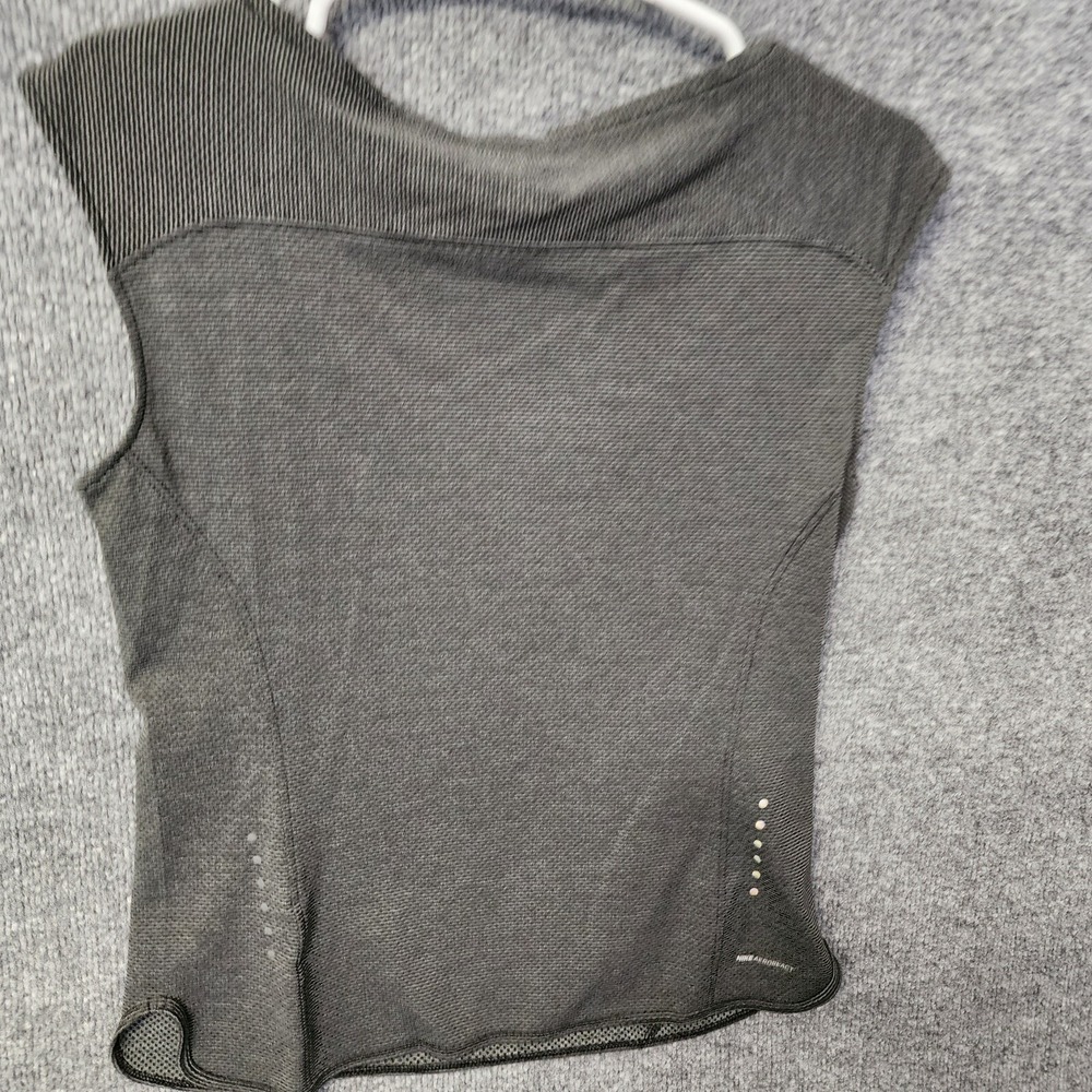 Nike Areoreact Nike Running Women's Tank Top Shirt M Dark Green - Picture 8 of 10